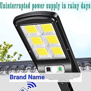 Solar Outdoor Wall Light Solar Street Light Outdoor Waterproof LED Light with Remote Control Solar Powered