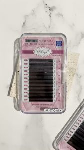 Mi YY Cao Cấp cong C CC D - dày 0.07 - dài mix