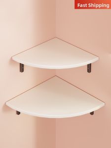evesigar | Non-Drilling Wall Shelf Corner Storage Rack
