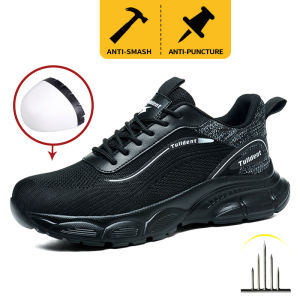 New mens safety shoes anti smash and anti stab work shoes mens indestructible safety boots insulated shoes