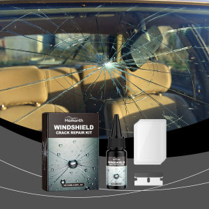 Professional Windshield Repair Kit 20ML UV Resin Glass Crack Fix Tool Kit to Stop Cracks from Spreading Windshield Chip Solution