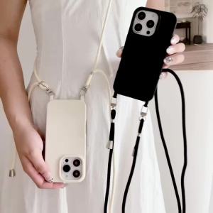 LS | Dây Đeo Chéo Có Thể Điều Chỉnh Dây Đeo Cổ Ốp Điện Thoại Cho iPhone 17 Pro Max 16 Pro Max Kèm Dây Đeo Cổ - Vỏ Bảo Vệ