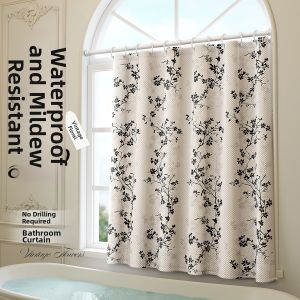 WEILAISHI | Waterproof and Mildew Resistant Short Curtains French Vintage Style