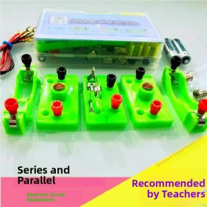 MOMIAN | Elementary School Circuit Experiment Kit Series and Parallel Light Bulb Lighting Device