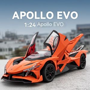 1:24 Scale Apollo Solar God Alloy Model Car - Unique Collectible for Car Lovers - Detailed Craftsmanship Sturdy Construction