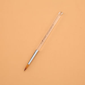 Short pole transparent pen nylon round tip watercolor pen Line pen edge pen oil brush Art painting pen