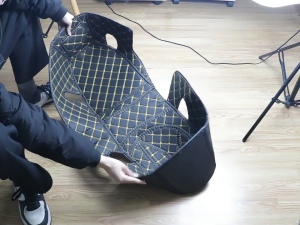 เหมาะสำหรับ Honda Forza NSS350/300 ผ้าคลุมเบาะรถจักรยานยนต์ อุปกรณ์เสริมแผ่นรองด้านในสำหรับปรับเปลี่ยน