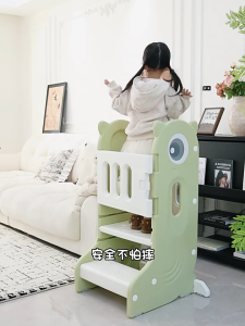Ghế cao đứng bếp bồn rửa tay đa năng ghế thực hành Montessori cho bé Hobbytree mẫu Dino
