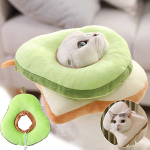 Pet Elizabeth Circle Cat Wound Recover Pillow Elizabeth Collar Sleeping Hood Dog Cat Collar