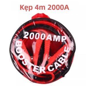 Cáp Khởi Động Bình Ắc Quy Ô Tô Hạng Nặng 4M 2000A Cáp Tăng Cường Nguồn Khởi Động Nhanh Cho Ô Tô SUV Xe Tải Khởi Động Khẩn Cấp
