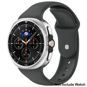 Silicone Band For Samsung Galaxy Watch 8 40mm 44mm 8 Classic 46mm Sports Wrist Bracelet Correa For Galaxy Watch 8 Watchbands
