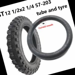 CST12 Inch Tire 12 1/2x2 1/4 57-203 for Gas Electric Scooters / E-Bike / Bicycle Tyre 12 1/2X2 1/4 Wheel Tyre & Inner Tube