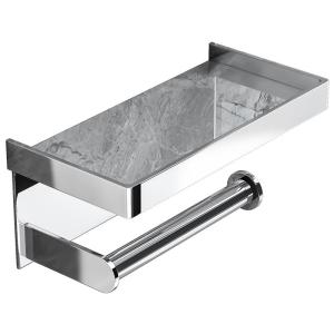 ROLONG | Wall-mounted Drill-free Stainless Steel Tissue Holder