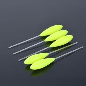 Fishing Float 5 Pcs Durable Bright Colored Plastic Buoy Tube Sensitive Bait Floats for Lake River & Sea Fishing Car Storage