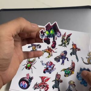 Sticker Decal trang trí dán One Piece