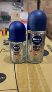 Nivea Roll On Deodorant Pria Silver Protect 50ml