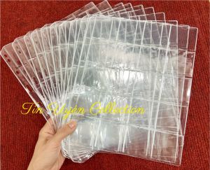 Combo 10 Phơi Đựng Xu 20 Ô (Holder) Trong Suốt chính hãng Mingt - PCCB