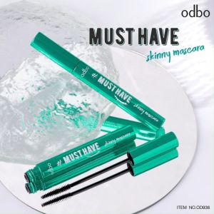 โอดีบีโอ มัสท์แฮฟ สกินนี่ มาสคาร่า สีดำสนิท 7g OD936 odbo Must Have Skinny Mascara