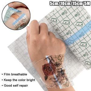 Waterproof Medical Tape & Transparent Stretch Adhesive Bandage: Anti-allergic Medicinal PU Membrane & Wound Fixation Tape