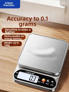KTRUE | High Precision Small Electronic Scale for Baking Food Medicine and Tea Weighing