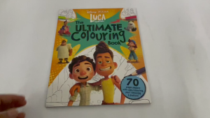 Disney Pixar Ultimate Colouring Activity Book With 72 Pages Kids To Colour Characters From The Movie Luca