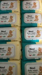 (COMBO) 5 BỊCH KHĂN GIẤY ƯỚT CAO CẤP NAVI 100 TỜ KHÔNG MÙI - AN TOÀN TUYỆT ĐỐI CHO BÉ