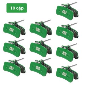 RIDERACE | Má Phanh Đĩa Thủy Lực Bằng Gốm Cho Xe Đạp Shimano D02S N03A N04C MTB - Má Phanh Chống Mài Mòn - 1/2/4/6/10 Cặp