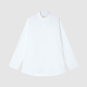 ICICLE | Winter Cotton Broadcloth Long Sleeves Loose Shirt