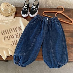 Boys Straight Leg Jeans Spring Autumn Style Childrens Casual Pants Long Trousers Polyester Fiber 100% Fashionable Boys Autumn Wear