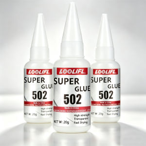 502 Super Instant Glue Fast Curing Strong Bond Low Odor Multi Material Repair Adhesive for Metal Wood Plastic Ceramic Leather