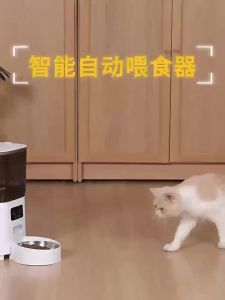 5L Automatic Feeder Cats WiFi with Camera HD Smart Interactive Pet Food Dispenser Timer Stainless Steel Bowl Auto Dog Feeder 자동