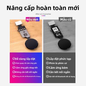 EXIUPAI | Dây cáp cảm biến vân tay nút Home thế hệ thứ 3 cho dòng iPhone 7/8