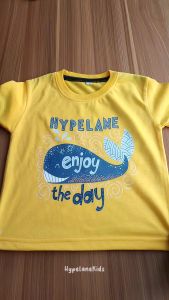 Baju Kaos Distro Anak Laki Laki Karakter Paus Enjoy Keren Import 1 - 10 Tahun - Hypelane Kids - DTF