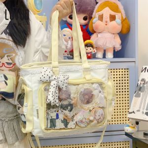 LUSUO | Cute Anime Pattern Large Capacity Crossbody Bag