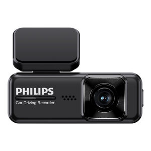 Philips | PHILIPS MINI Dash Cam 2K UHD Car Camera Front Dash Camera for Cars Built-in WIFI 24H Parking Monitor Super Night Vision G-Sensor