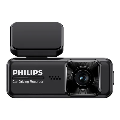 Philips | PHILIPS 2K Dash Cam Front UHD WiFi Car Camera 24H Parking Mode Car DVR Night Vision DVR Video Recorder 140° FOV Auto Dashcam