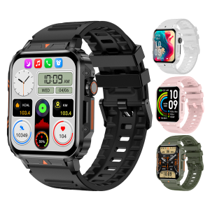 Bluetooth tương thích thông minh gọi xem IP68 không thấm nước 100 + Chế độ thể thao 1.95 trong màn hình cho nam nữ cho IOS Android