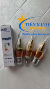 Bóng đèn nến E27/E14 siêu sáng dùng trang trí cầu thang vách tường đèn chùm các loại
