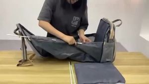 Babybee Nappy Bag: A Large Capacity Travel Backpack for Parents