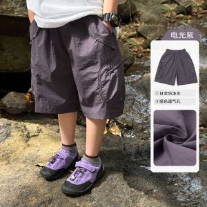 Trendy Thin Summer Boys Cargo Shorts