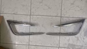 Nẹp mạ inox đèn gầm cản trước MG5 MT 2023- Bản Trung