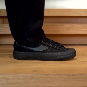 BIGPROMO!!! Sepatu Cowok/Cewek Compass Low Double Black - Sepatu Sekolah Pria/Wanita Casual Shoes size 39-44