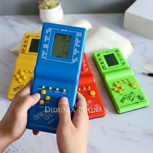 Mainan edukasi anak brick game tetris pop station gameboy model stick ps