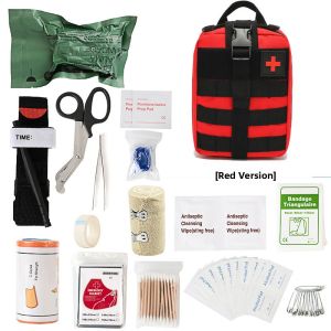 Portable Battlefield First Aid Kit Survival Tool Set Wild Emergency Camping EDC Outdoor Gear Lightweight Emergency Supplies