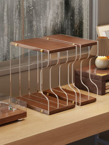 Large Acrylic Display Shelf for Music Storage