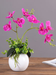 ช่อดอกไม้จิ๋วปะการังแบบจำลองพร้อมกลีบไม้กางเขน ตกแต่งโต๊ะในร่ม ดอกไม้ประดับห้องพัก ดอกไม้สดเทียม ช่อดอกไม้จิ๋ว กลีบไม้กางเขน