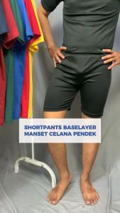 Shorts Pants Celana Baselayer Manset Daleman Olahraga Futsal Sepakbola Gym Pria wanita