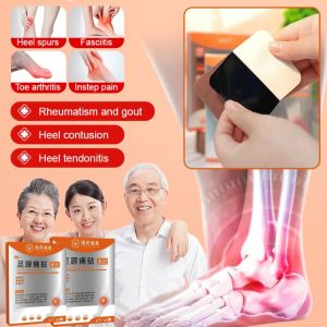 Heel Pain Relief Patches Treats Rheumatism Heel Sprains Achilles Tendinitis Infrared Foot Care Stickers Treatment Of Achilles Tendonitis Foot Rheumatism And Gout Patch