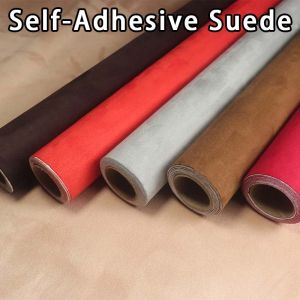 50x140cm Self Adhesive Suede Multicolor Wrap Roll for Car Interior Modification Sofa Repair DIY Handicraft Decoration
