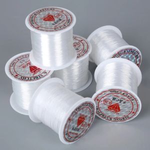 8-100m NO Elasticity Transparent Non-Stretch Fish Line Wire Nylon String Beading For Making Necklace Bracelet DIY Jewelry Accessories